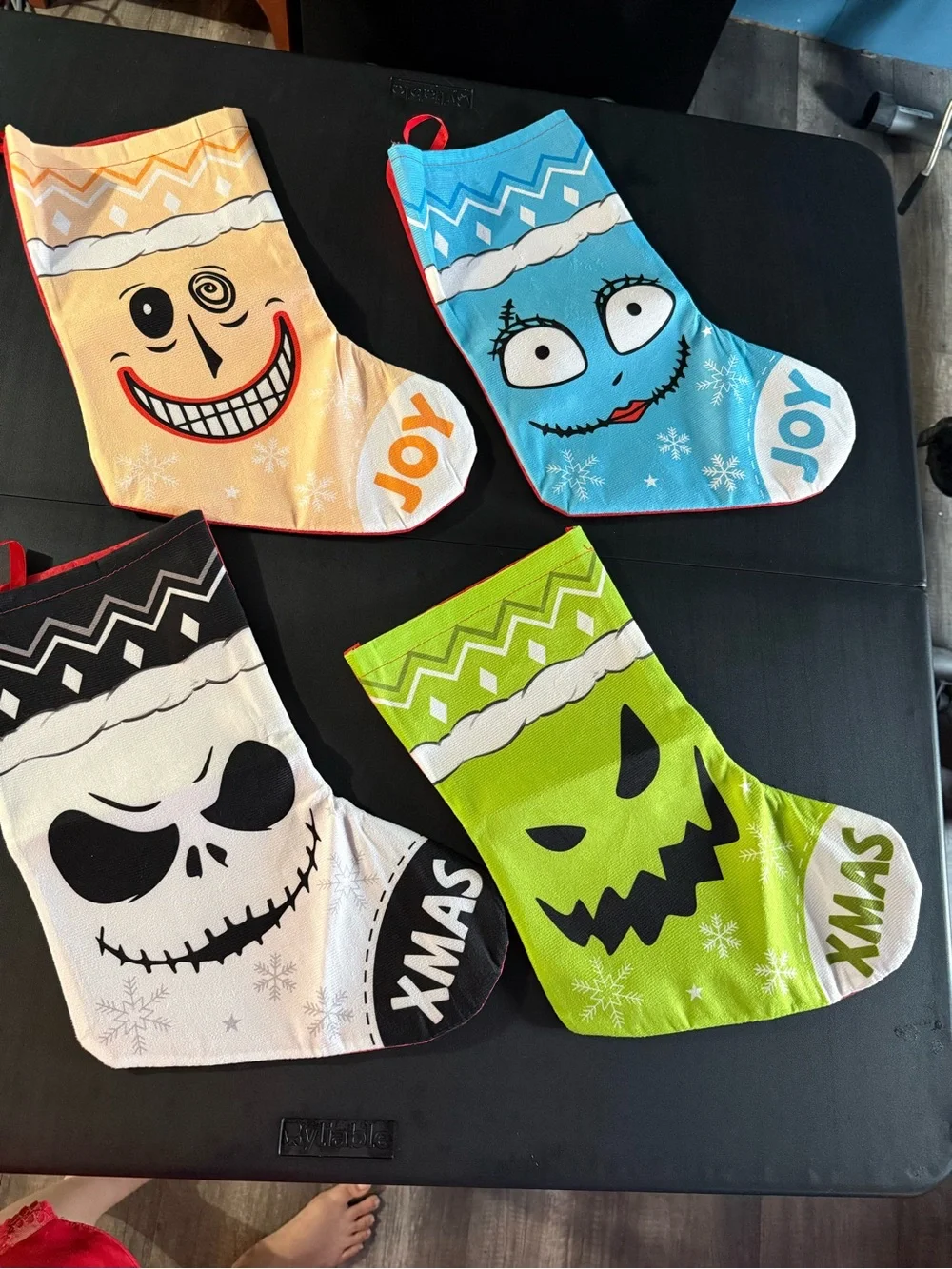 Halloween Christmas Stocking  Set -